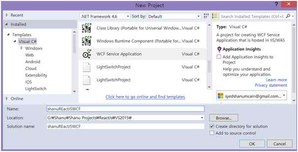 Create WCF REST Service